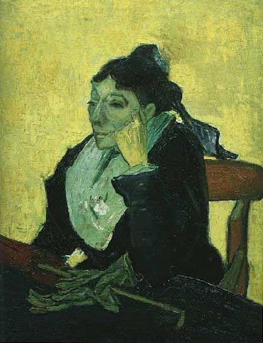 Vincent Van Gogh L Arlesienne oil painting picture